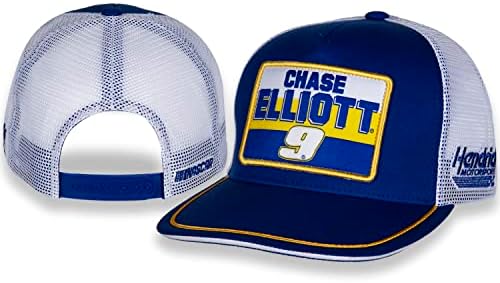 Bandeira quadriculada esportes 2023 Chase Elliott Patch Hat - NASCAR Ajustável Capinho de beisebol de malha