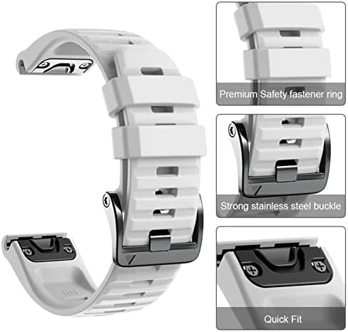 SERDAS 20 22 26mm Strap de liberação rápida para Garmin Fenix ​​7 7x 7s Smart Watch Band Wirstband Strap