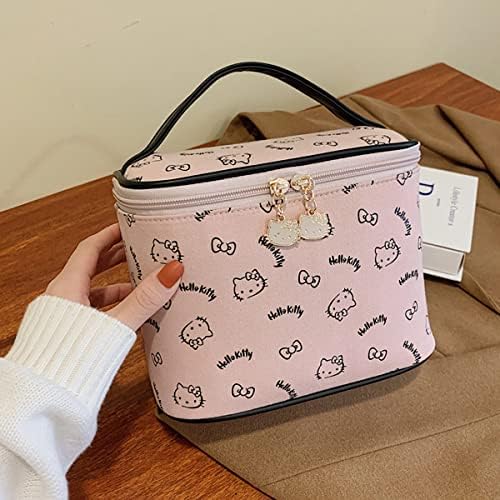 Ambealla Make Up Bag Travel Bags Cosméticos Porco Pusher Zipper Bolsa Case Organizador fofo
