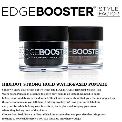 Style Factor Edge Booster Forte Hold Pomade à base de água 3,38 onças - perfume de doces de limão