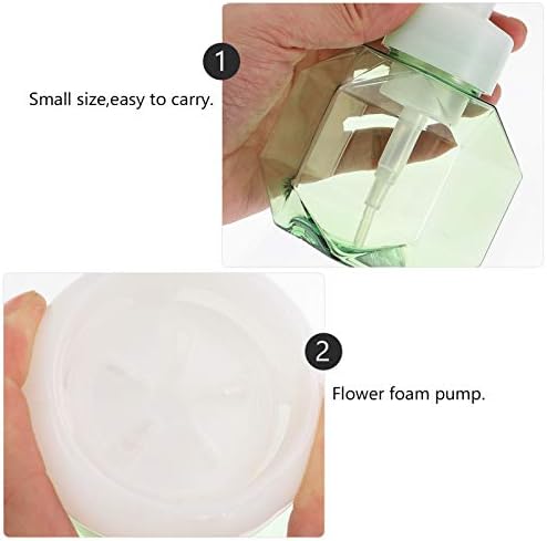 Hemoton Facial Facial Cleanser Copo Copo Flower Whip Bubble Maker Face Wash Foamer Ferramentas de