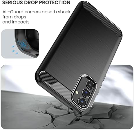 Dretal para a caixa Samsung A34 5G, caixa do Galaxy A34 5G com protetor de tela de vidro temperado,