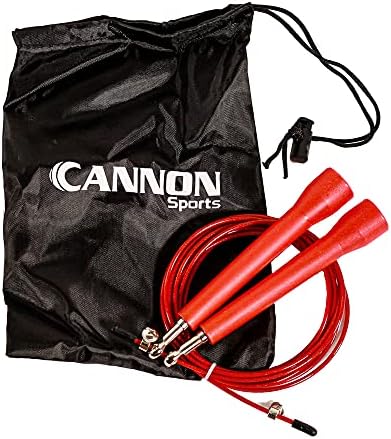 CANNON Sports Speed ​​Jump Corda - Ajustável e rápido - para exercícios, exercícios, boxe e fitness