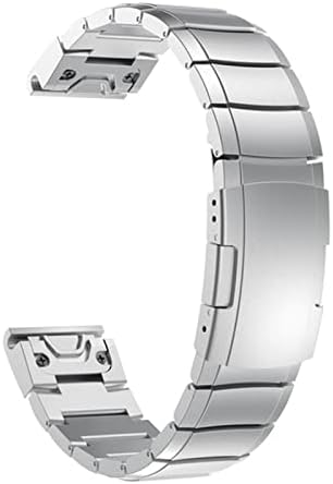 Twrqa 22 26mm aço inoxidável liberação rápida pulseira pulseira de pulseira para Garmin Fenix ​​6x 6 Pro