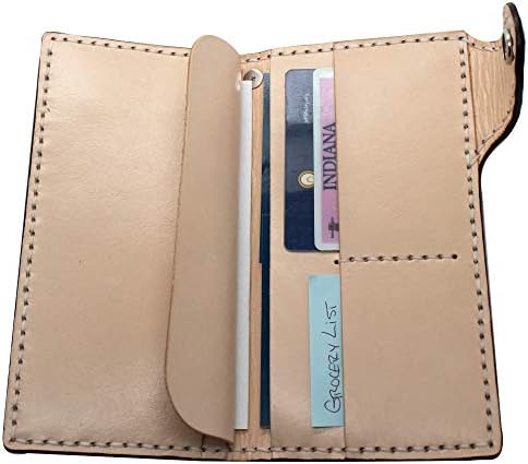 Realeather Silver Edition Long Wallet Kit Kit Leathercraft Clutch Style Leather Wallet