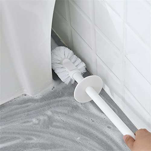 Escova de cabelo macio pincel piso de limpeza de vaso sanitário acessórios de banheiro conjunto de itens domésticos (argento, tamanho