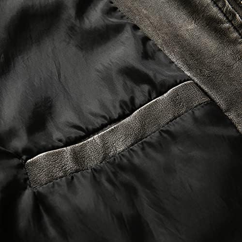 Mente de outono e inverno moda casual colorida zíper de bolso de bolso de couro pt jaqueta de ar pt