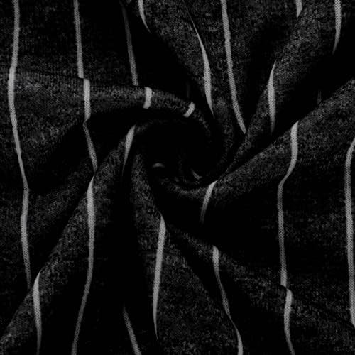 Tops de túnica de manga comprida para mulheres Pullover de cor casual em bloco solto com pocketneck