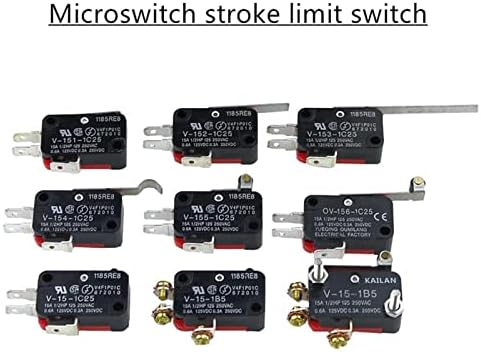 Interruptor limite 1PCS Microswitch Strake Limit interruptor V-15-1C25 / V-151-1C25 / V-152-1C25