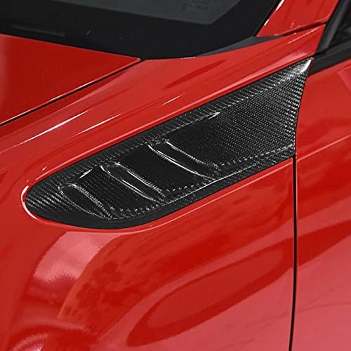 Finmokal Real Carbon Fiber Fender Fin ventilando para Subaru Brz Toyota 86 Scion FR-S 2012-2019