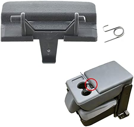 Munirater Grey Center Console do assento da tampa da tampa Substituição para 2010-2018 F-150 BL34-18672A66