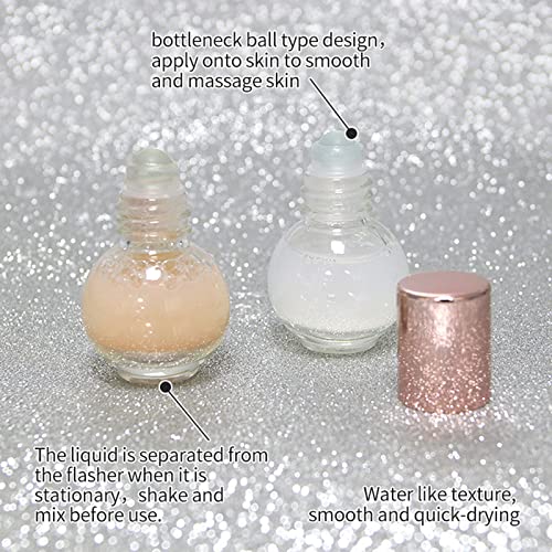 Hidratante Glitter Liquid Destaque Face Face Destaque 10 ml Comutador de cor de maquiagem