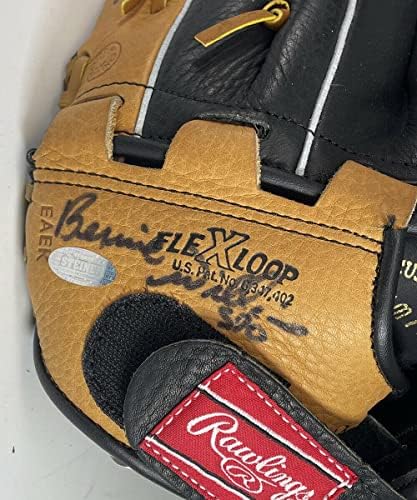 Bernie Williams assinou o jogador preferido Fielders Glove Auto W Steiner Hologram - luvas MLB autografadas