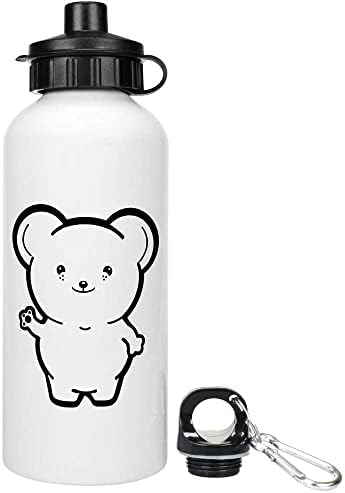 Azeeda 600ml 'Weving Teddy Bear' Redução de água / bebida reutilizável