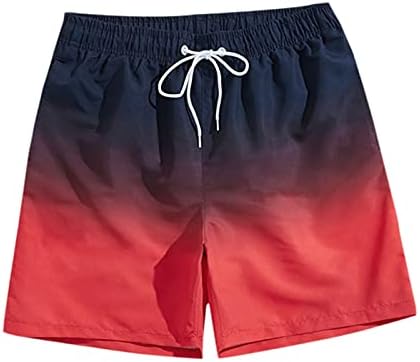 2021 shorts de carga masculinos Sworts de nadar com gradiente de boxer estampado shorts de boxer