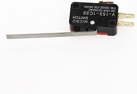 Halone V-153-1C25 27 x 16 x 10mm SPDT Micro limite interruptor 3 terminais momentâneos