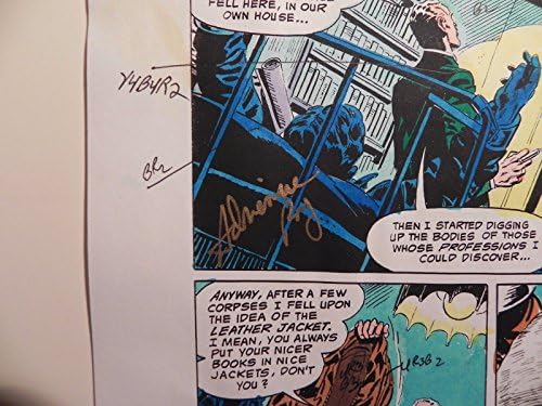 Vintage Batman Detective Comics 643 Arte colorida assinada Adrienne Roy com C.O.A pg12