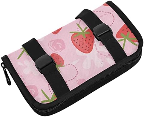 Titular do tecido de carro Strawberry-iogurte-amargo rosa-rosa dispensador de lençóis guardas do guarda