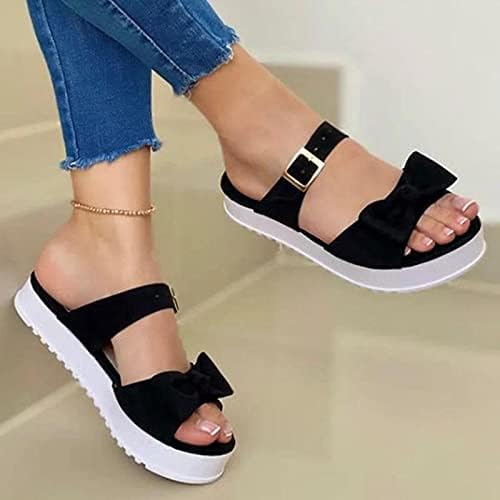 Sandálias de USyfakgh para mulheres sandálias de flip flop para mulheres moda de moda Sapatos casuais