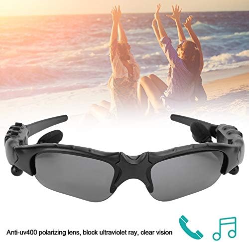 Óculos de sol gowenic bluetooth, óculos de sol inteligentes 5.0 sem fio Bluetooth para falar ouvindo