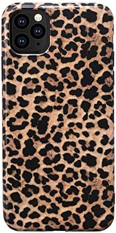 Hapitek iPhone 11 Pro Max Case, Leopard Cheetah Proteção iPhone 11 Pro Max Case Slim Casos Soft