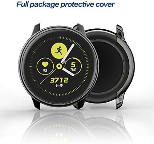 [2-PACK] Case Superguardz para Samsung Galaxy Watch Active 2, Caso de proteção à prova de choque pesado armadura