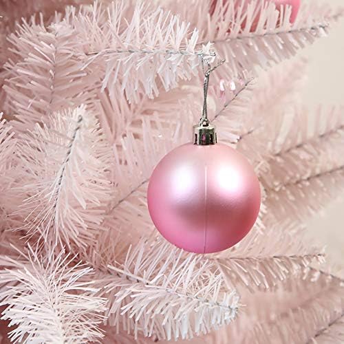 Dulplay 6,8 pés PVC Artificial Christmas Tree, com ornamentos de abeto premium articulado com árvore de natal
