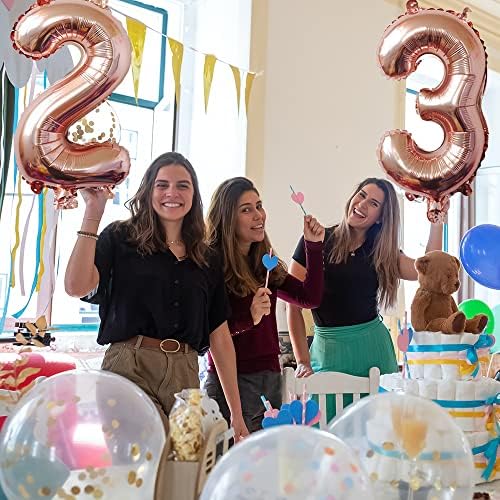 Número 13 Balões Alfabeto Digital Balões de 32 polegadas 13 Balões de aniversário Digit 13 Balões de hélio BALLOONS