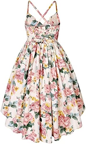 Vestido de meninas para criança menina floral vestido de impressão floral de verão de joelho de verão comprovante