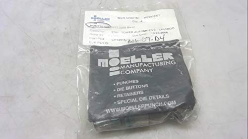 Moeller Precision Tool MUC020-025 -Pack de 4 -, pressione o botão de ajuste, MUC020-025 p = 13.2200 B = 12.