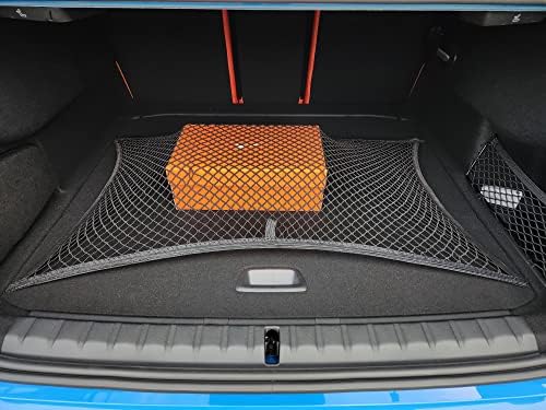 Floor Style Automotive Elastic Trunk Mesh Cargo Net para BMW 2 Série 2021-2023 - Organizadores de troncos