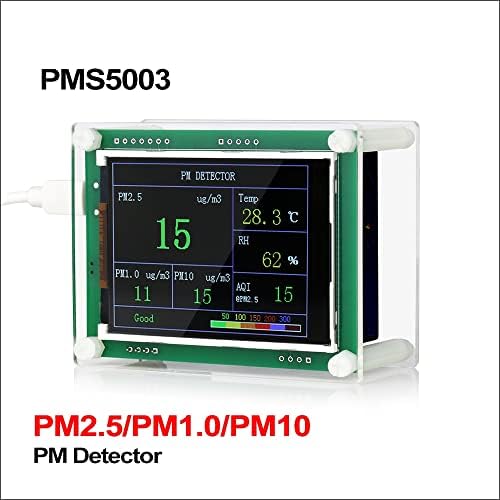 YISE-O0618 NOVO PARA 2,8 CAR PM2.5 Detector Testador Monitor de qualidade do ar Monitor Caso Termômetro