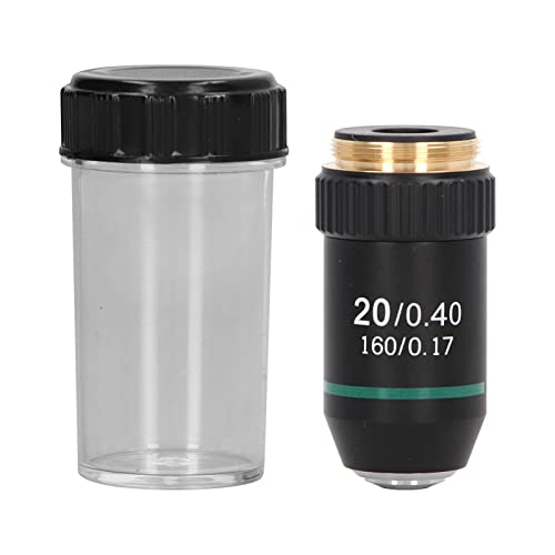 Lente achromatic lente alto índice de refração Chrome 20x 20,2mm Interface Dispositivo de proteção
