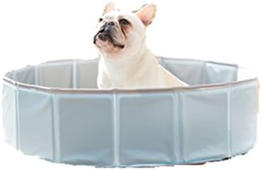 Banheira de animais de estimação banheira dobrável PVC PVC Special Bath Bath Supplies sem vazamento de água Cleape