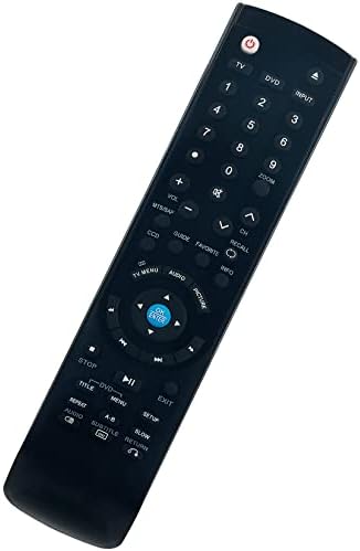 Controle remoto de substituição RC-261 Aplicável para insígnia LCD HDTV DVD Combo NS-LDVD19Q-10A NS-LLDVD32Q-10A