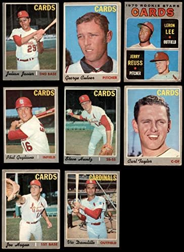 1970 O-Pee-Chee St. Louis Cardinals perto da equipe definida St. Louis Cardinals VG Cardinals