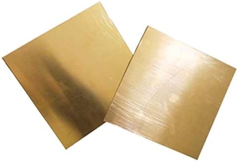 Placa de latão folha de cobre metal de latão Cu placa de folha de folha de papel alumínio placa
