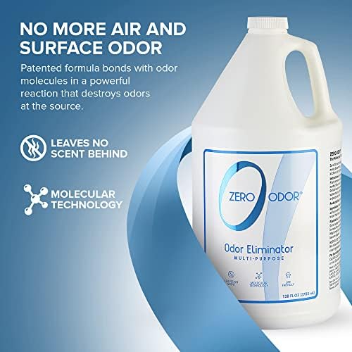 Odor zero- odor multiuso eliminador- eliminar odor de ar e superfície- tecnologia patenteada melhor
