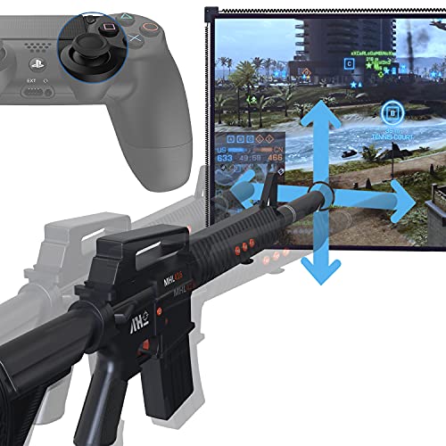 Controladores de armas sem fio mefaster compatíveis com PlayStation 4, Game Joystick Controller