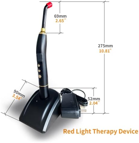 Herpes Lip Light Treatment Device para aliviar a dor do gerenciamento de dores e canadores e ajudar