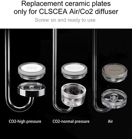 Substituição de cerâmica do difusor de aço inoxidável CLSCEA, universal para 25 cm, 30cm, 35cm 40cm difusor