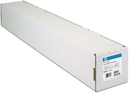 Papel revestido com HP C6020B, 24 lb, 36 polegadas x150-ft, 90 GE/101 ISO, BR WHITE