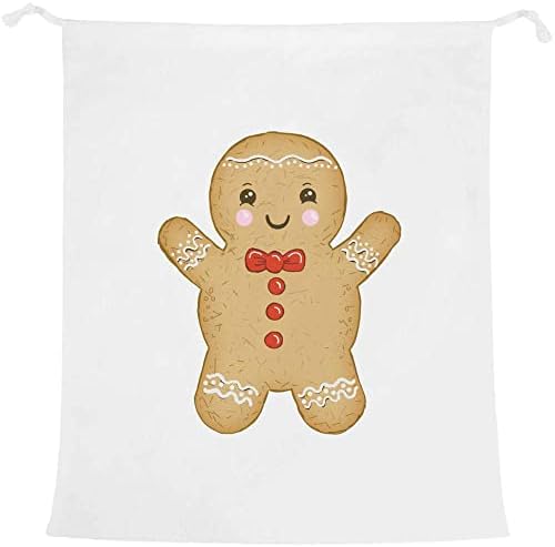 Azeeda 'Gingerbread Man' Lavanderia/Bolsa de Lavagem/Armazenamento
