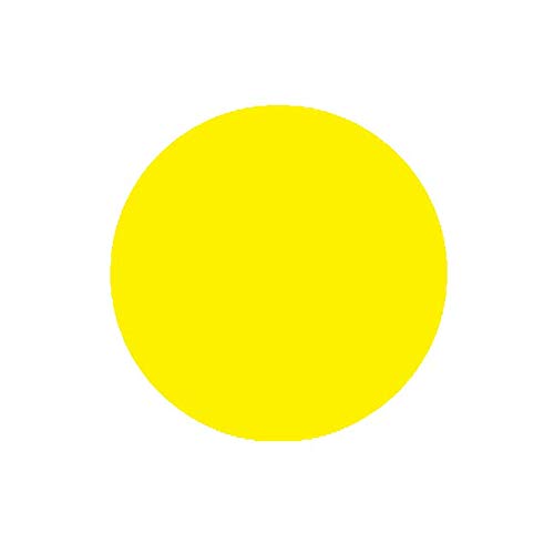 Papagaios cintilantes Diy4u Folha de acrílico premium de círculo amarelo de 3 mm | PlexigLASS |