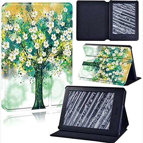 Capa impressa em Kindle Zengcang - Kindle Paperwhite 4/1/2/3/ Kindle 8th/10th Tablet Abstract Floral Print