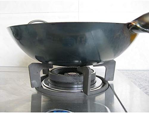 YCZDG IRIR WOK Tradicional Handmade Iron wok antiaderente pan pan não revestimento panela a gás