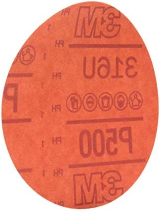 3m 01293 gancho vermelho 5 p500 disco abrasivo