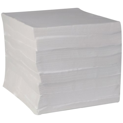 Dixie Ultra Flat Linen Substituiing Dinner Napkin by GP Pro, White, 92120, 16 W x 15 L, 1.000 contagem