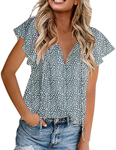 Tops for Women Casual Casual V Nech Camise