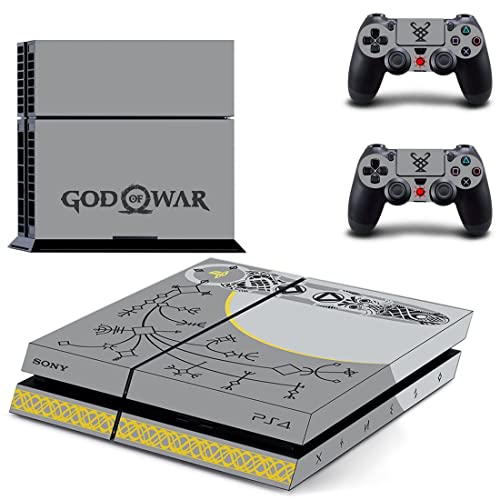 Jogo de Deus melhor da guerra PS4 ou PS5 Skin Stick para PlayStation 4 ou 5 Console e 2 Controllers